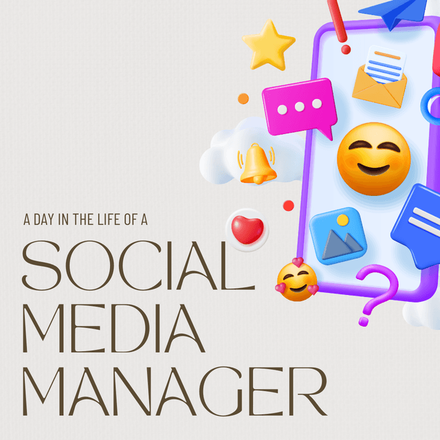 Social Media Manager Logo Image
